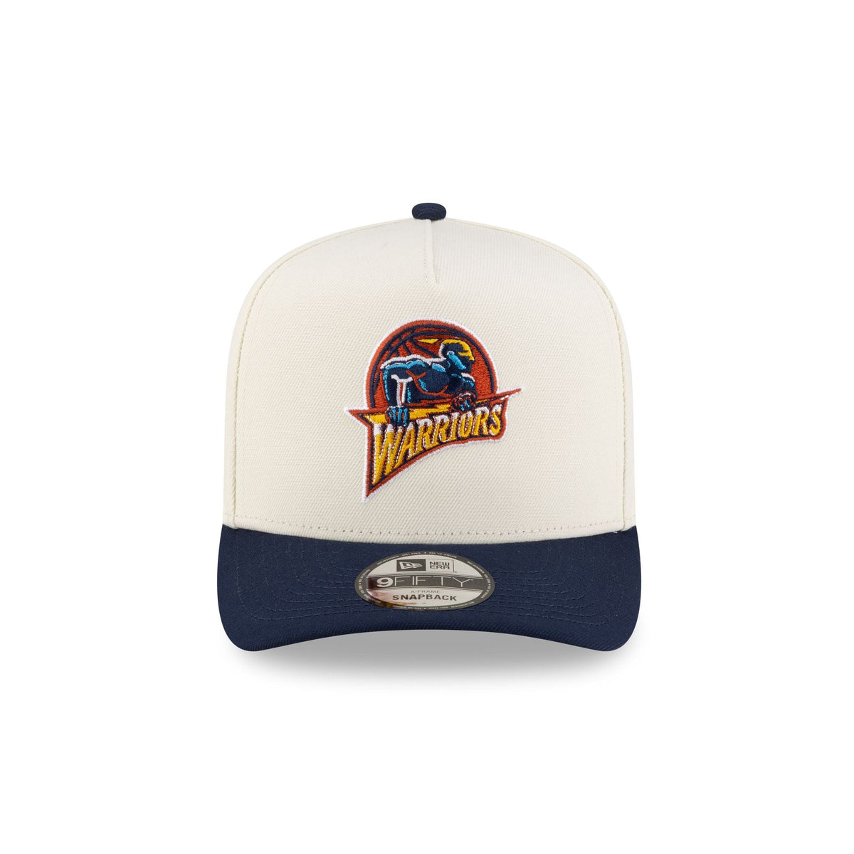 Golden State Warriors 1997-2010 Hardwood Classics Express Chrome White 9FIFTY A-Frame Snapback Hat