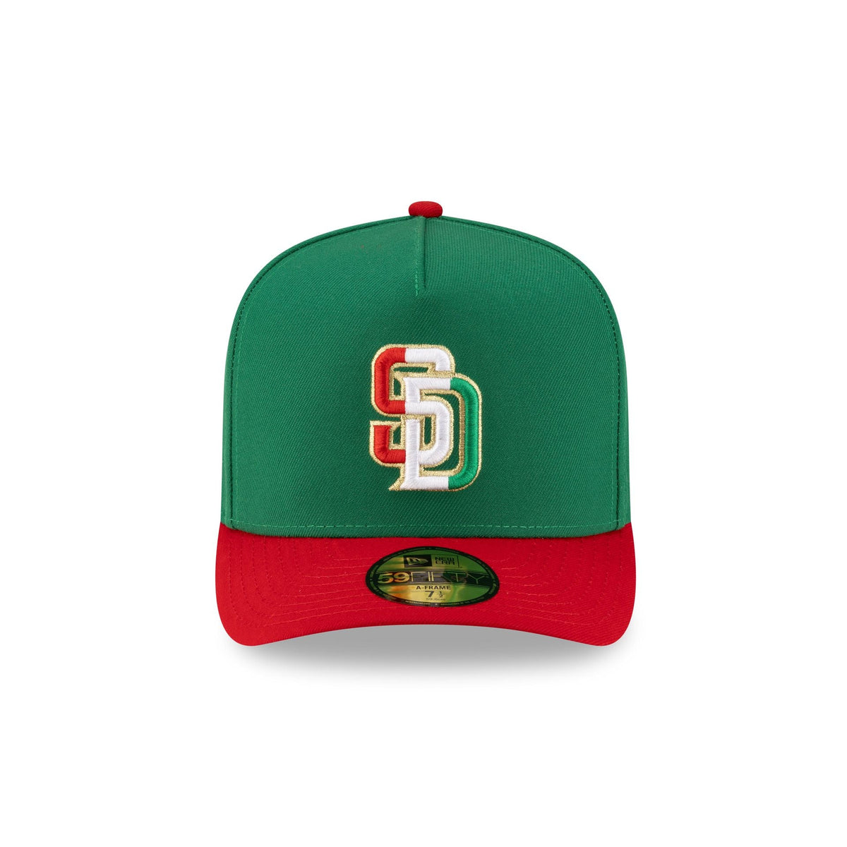 Just Caps Cinco de Mayo San Diego Padres 59FIFTY A-Frame Fitted Hat