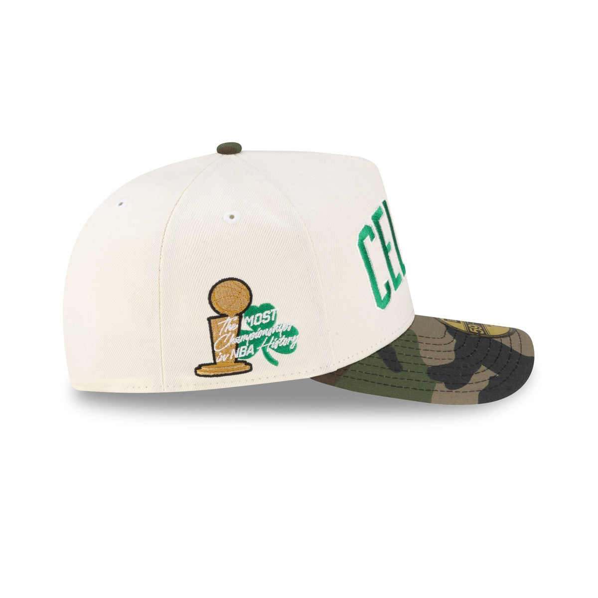 Just Caps Championship Classic Boston Celtics 59FIFTY A-Frame Fitted Hat