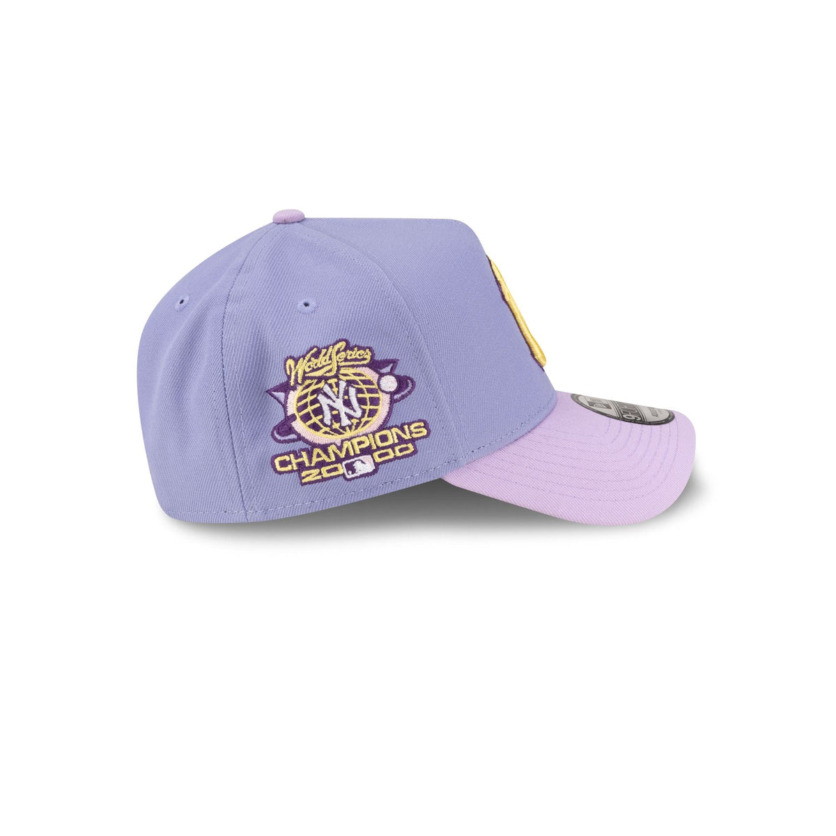 New York Yankees Lavender Pink 9FORTY A-Frame Snapback Hat