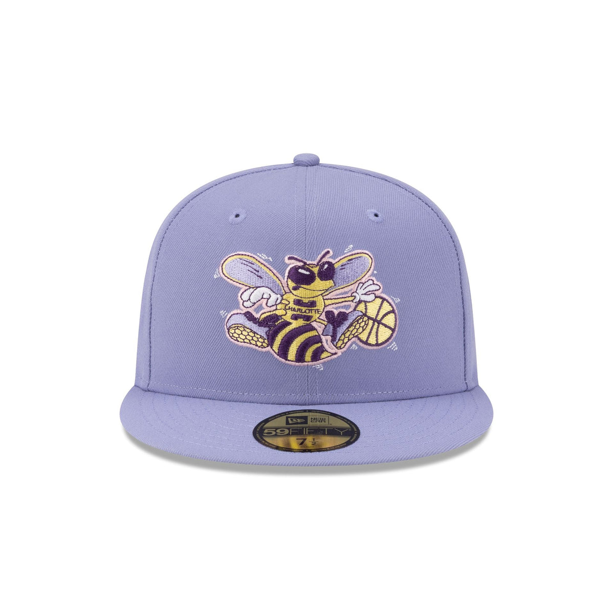 Charlotte Hornets Hardwood Classics Lavender Pack 59FIFTY Fitted Hat
