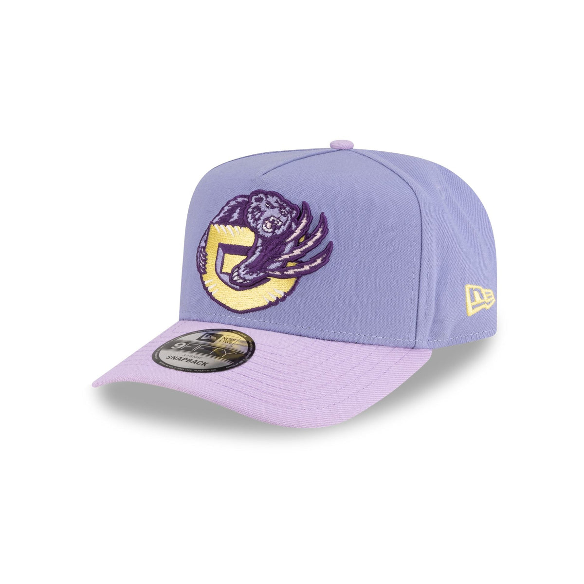 Vancouver Grizzlies Hardwood Classics Lavender Purple 9FIFTY A-Frame Snapback Hat