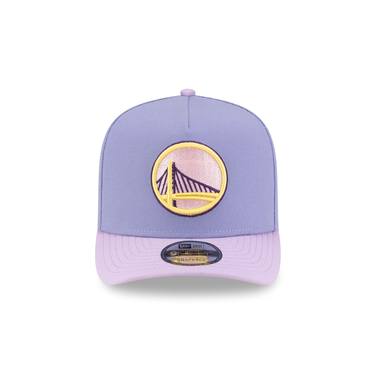 Golden State Warriors Lavender 9FIFTY A-Frame Snapback Hat