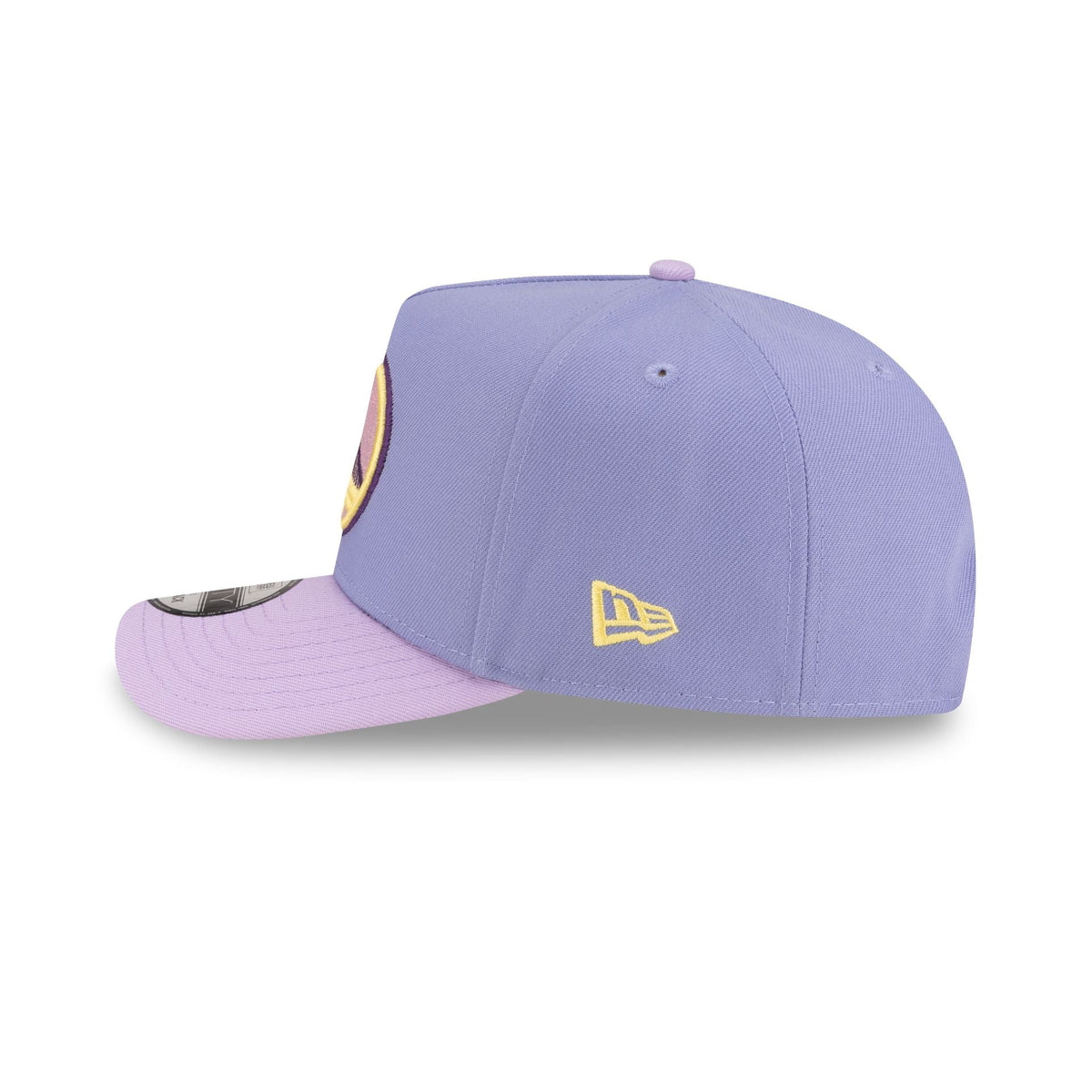 Golden State Warriors Lavender 9FIFTY A-Frame Snapback Hat