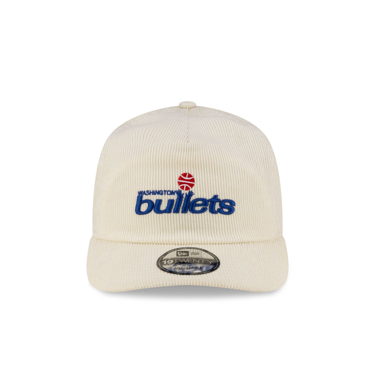 Washington Bullets Hardwood Classics 80s Chrome Corduroy 19TWENTY Adjustable