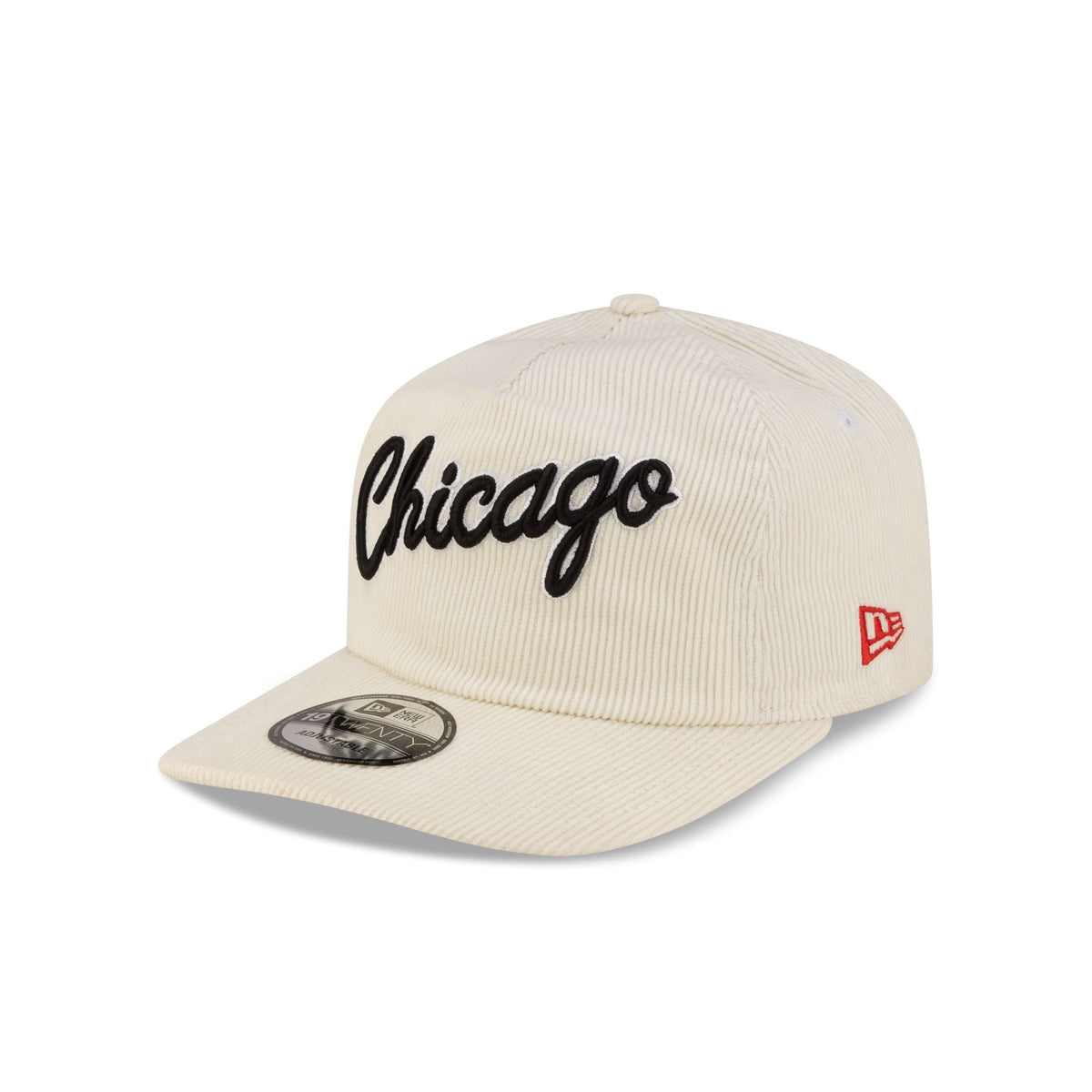 Chicago Bulls Hardwood Classics 80s Chrome Corduroy 19TWENTY Adjustable