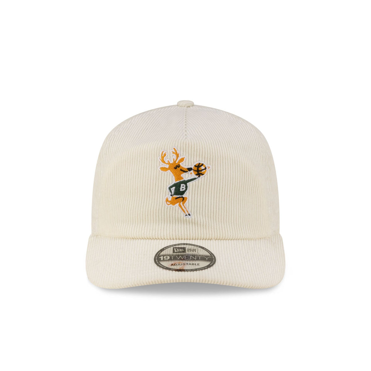 Milwaukee Bucks Hardwood Classics 80s Chrome Corduroy 19TWENTY Adjustable