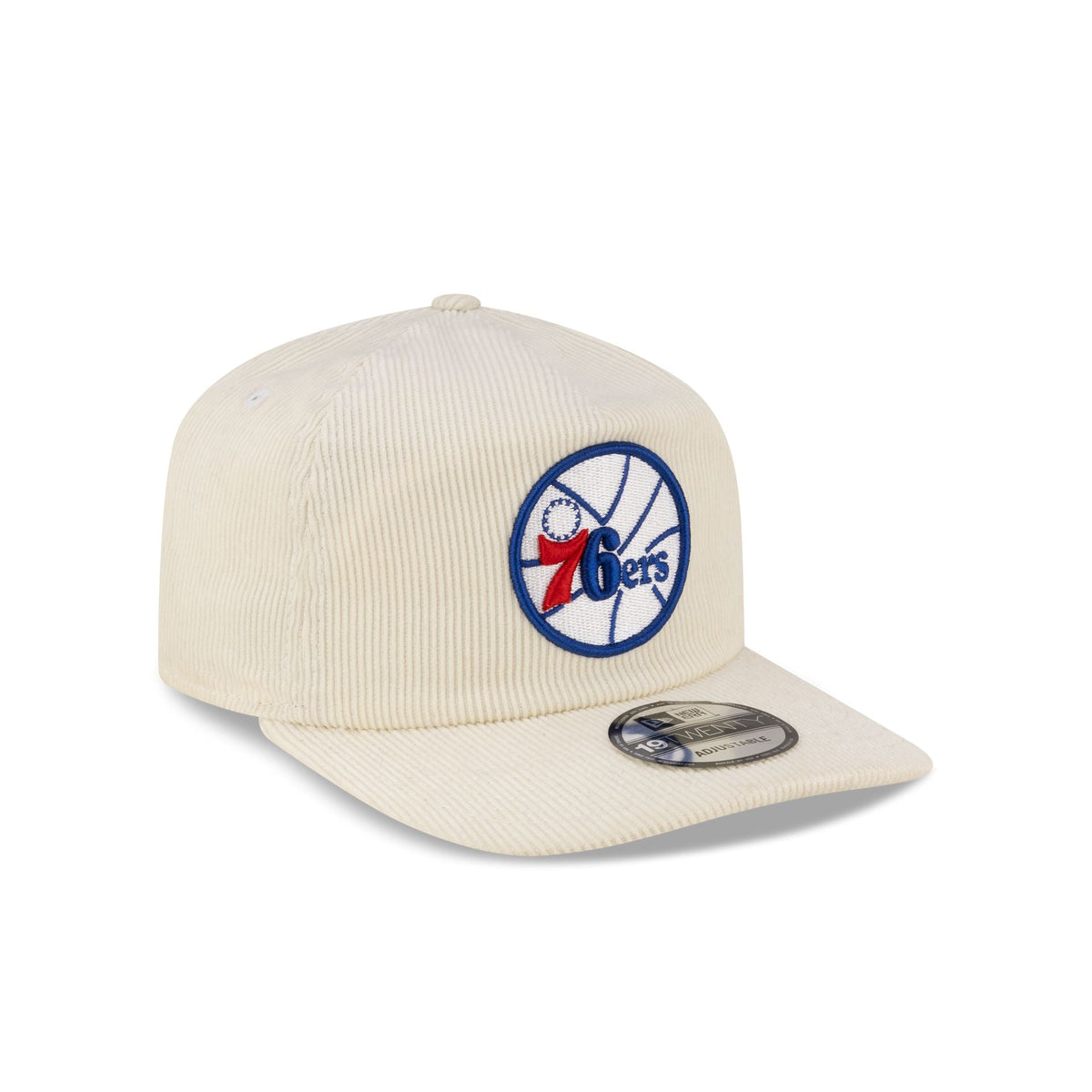 Philadelphia 76ers Hardwood Classics 80s Chrome Corduroy 19TWENTY Adjustable