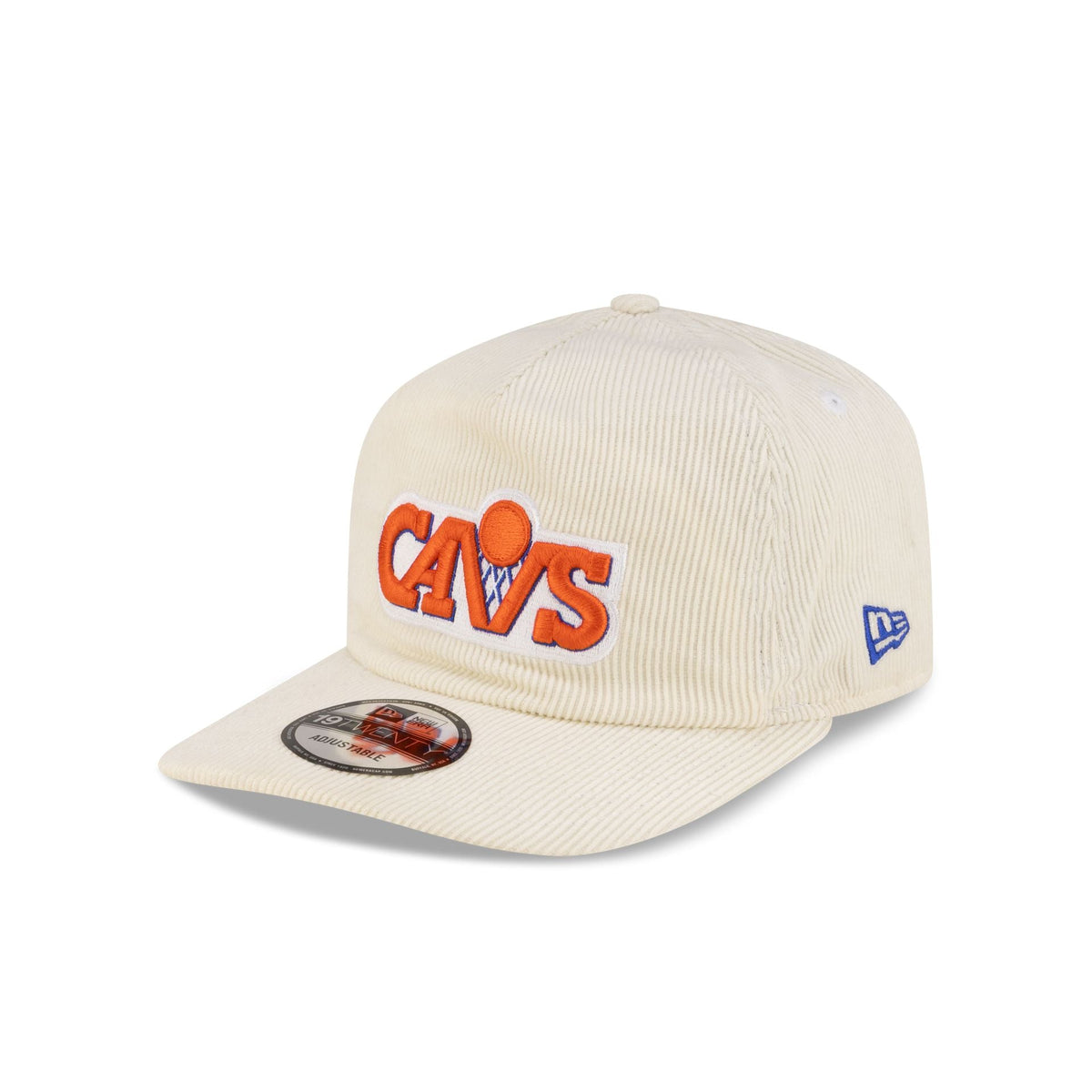 Cleveland Cavaliers Hardwood Classics 80s Chrome Corduroy 19TWENTY Adjustable
