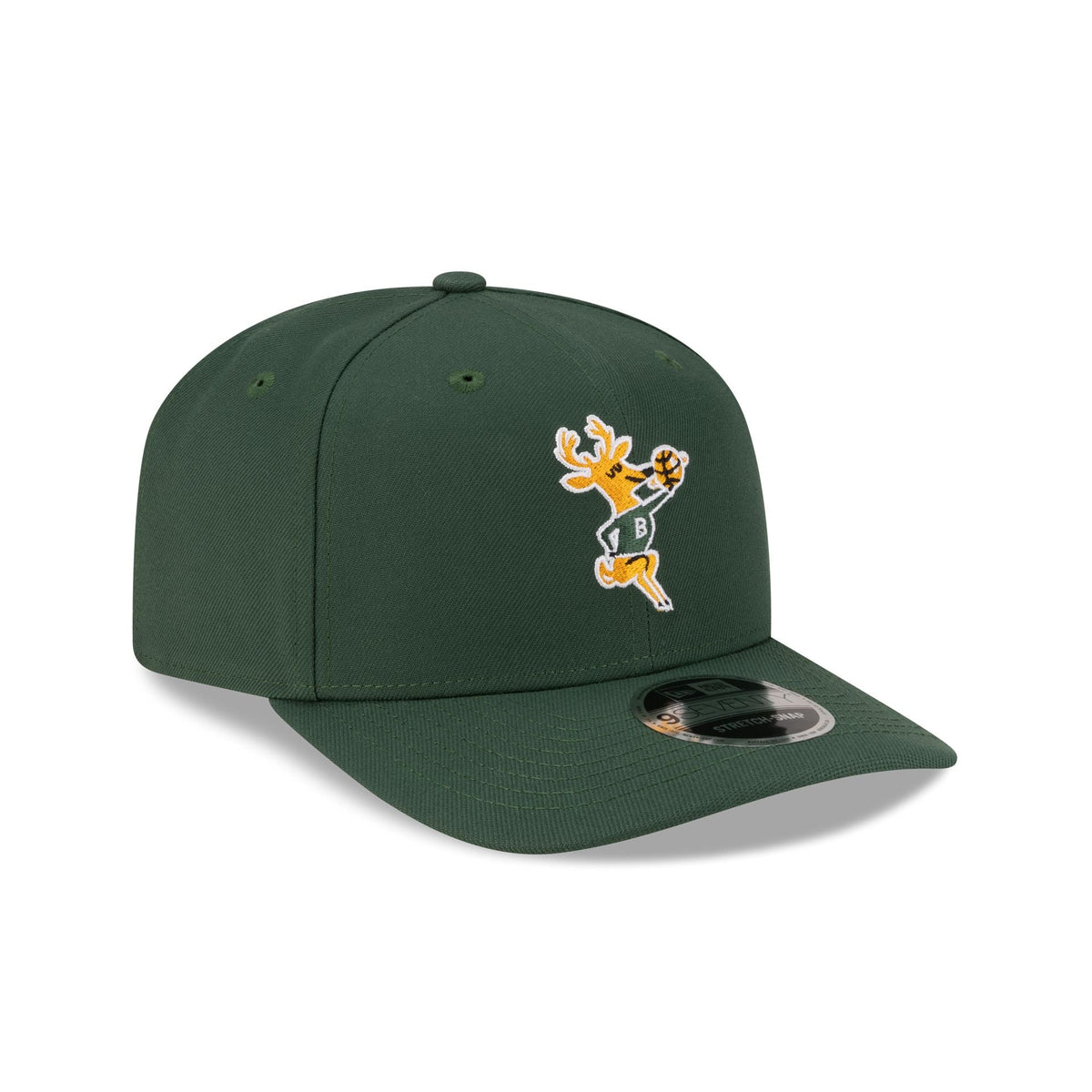Milwaukee Bucks Hardwood Classics 80s 9SEVENTY Stretch-Snap Hat