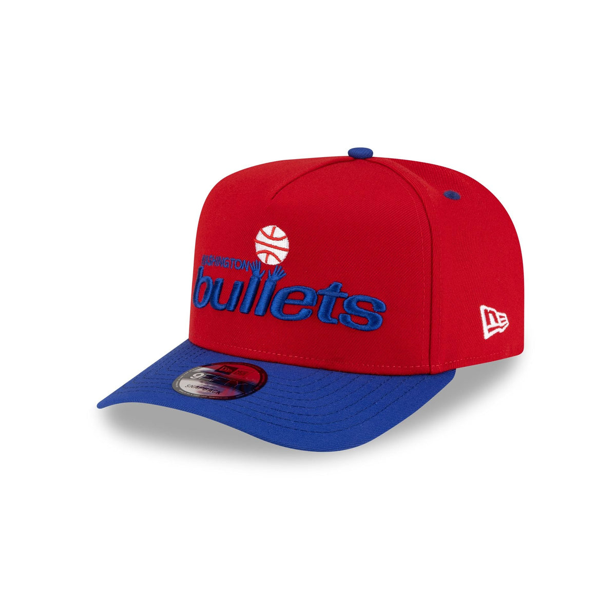 Washington Bullets Hardwood Classics 80s Two Tone 9FIFTY A-Frame Snapback Hat