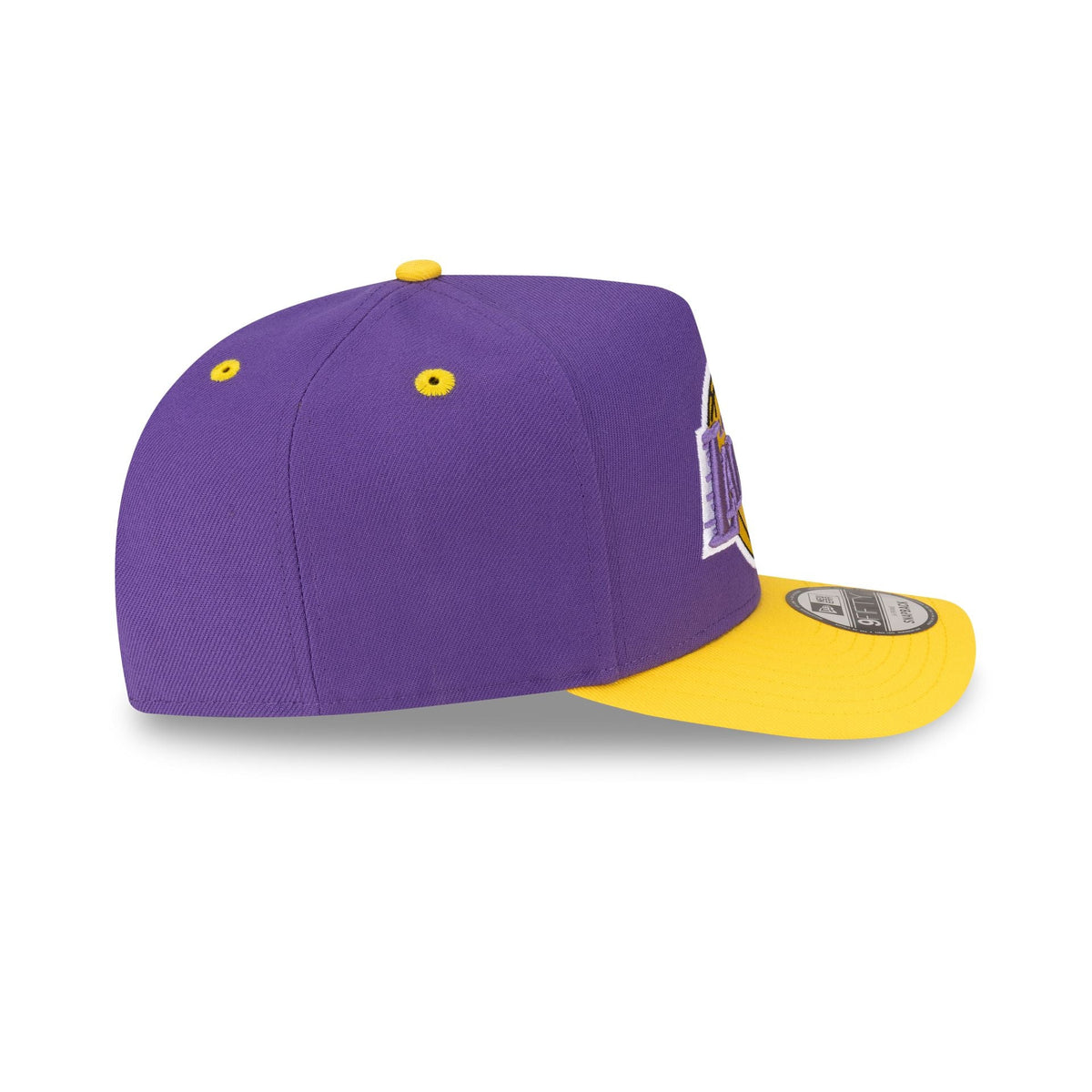Los Angeles Lakers Hardwood Classics 80s Two Tone 9FIFTY A-Frame Snapback Hat