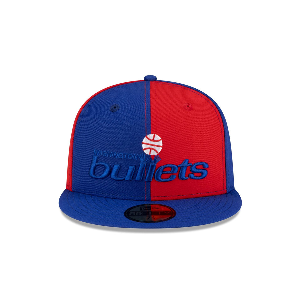 Washington Bullets Hardwood Classics 80s Pinwheel 59FIFTY Fitted Hat