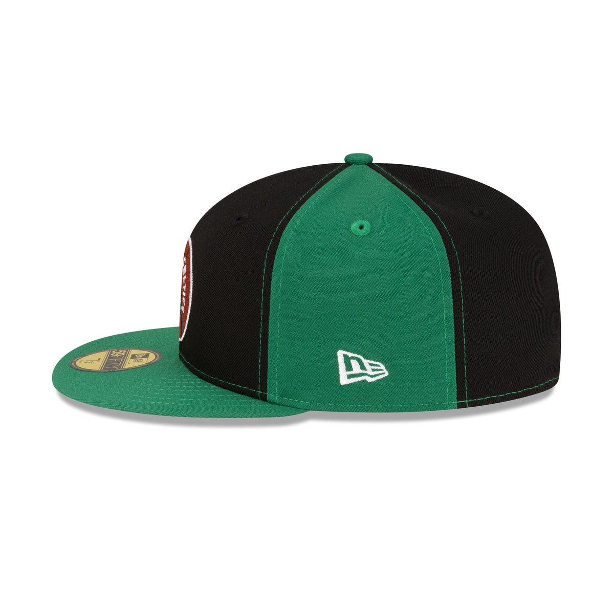 Boston Celtics Hardwood Classics 80s Pinwheel 59FIFTY Fitted Hat