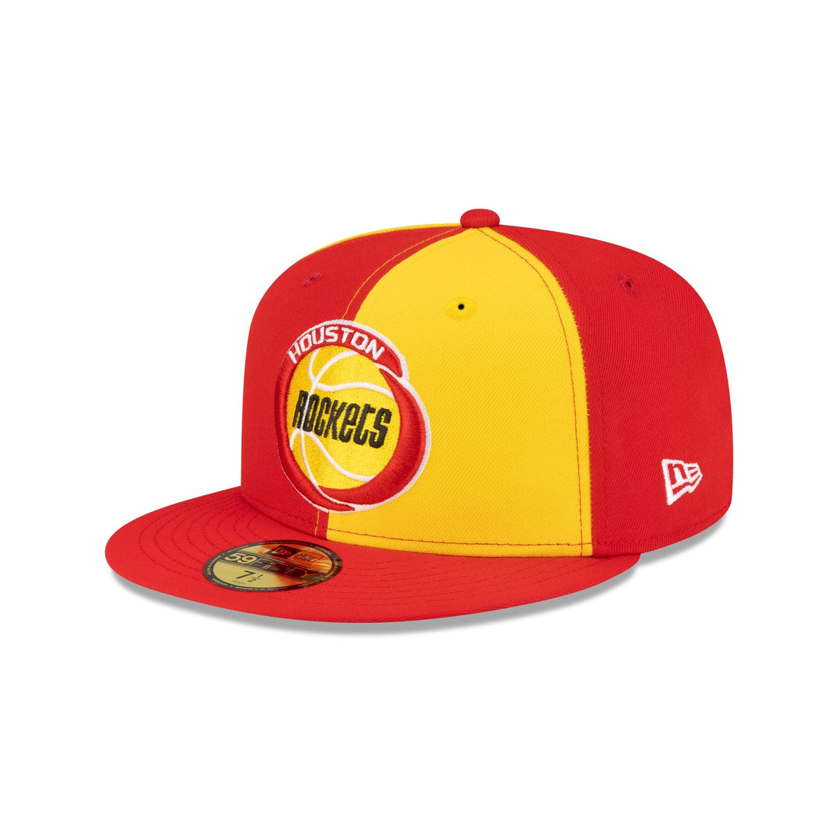 Houston Rockets Hardwood Classics 80s Pinwheel 59FIFTY Fitted Hat