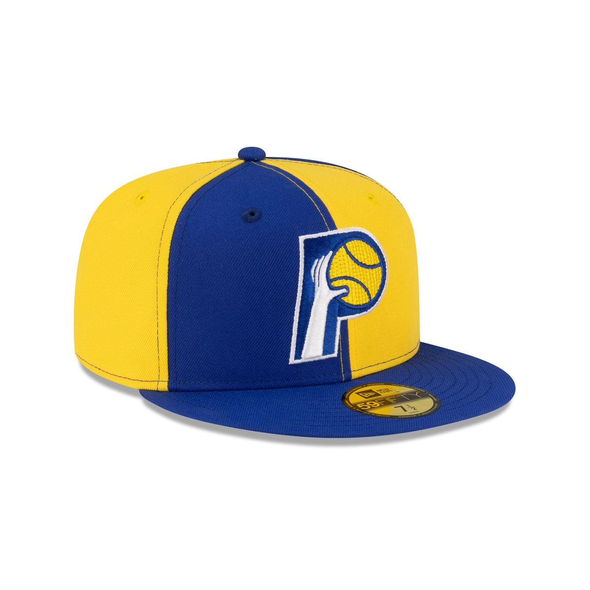 Indiana Pacers Hardwood Classics 80s Pinwheel 59FIFTY Fitted Hat