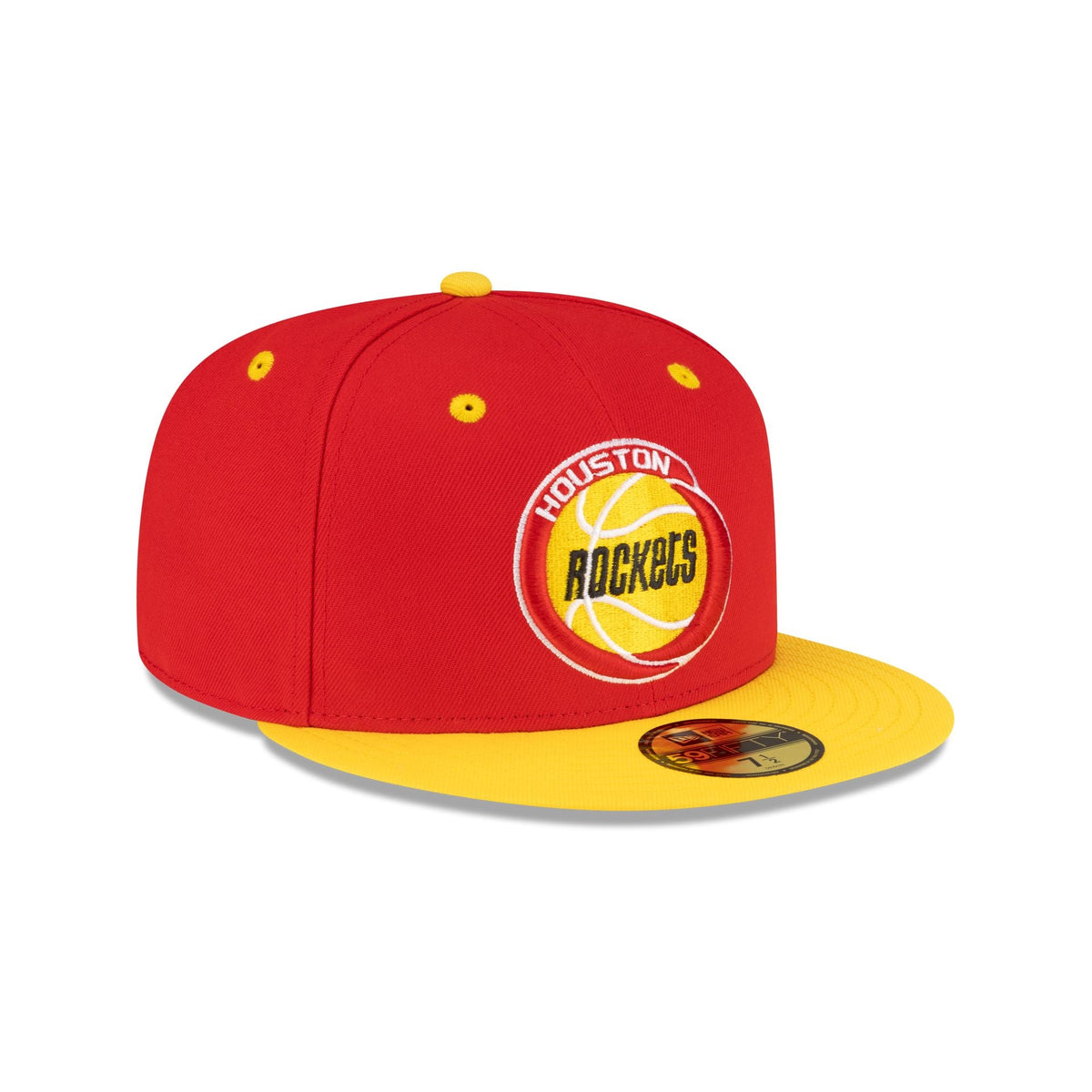 Houston Rockets Hardwood Classics 80s Two Tone 59FIFTY Fitted Hat