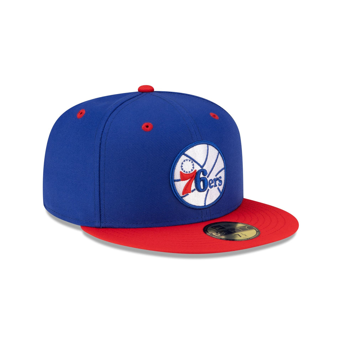 Philadelphia 76ers Hardwood Classics 80s Two Tone 59FIFTY Fitted Hat