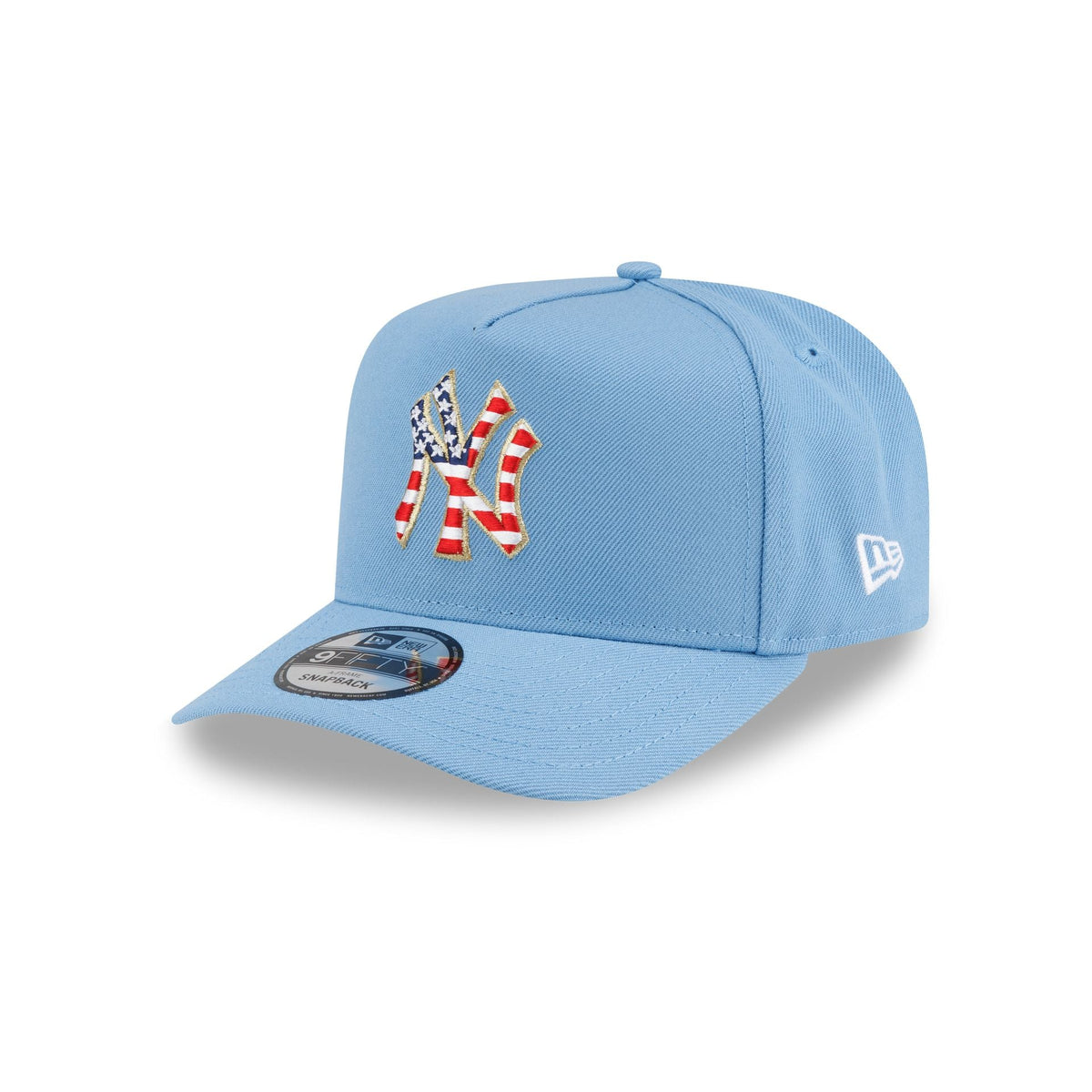 New York Yankees Red. White & Blue 9FIFTY A-Frame Snapback Hat