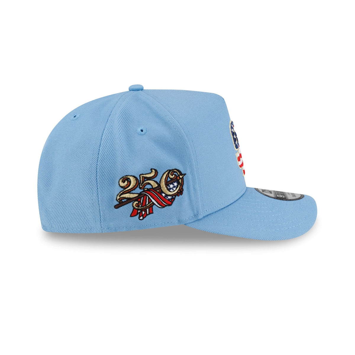 San Diego Padres Red. White & Blue 9FIFTY A-Frame Snapback Hat