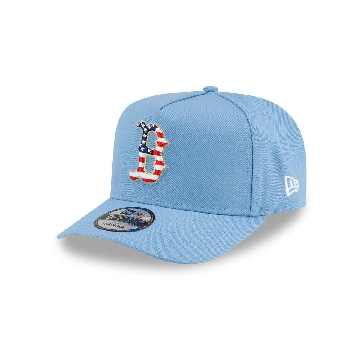 Boston Red Sox Red. White & Blue 9FIFTY A-Frame Snapback Hat