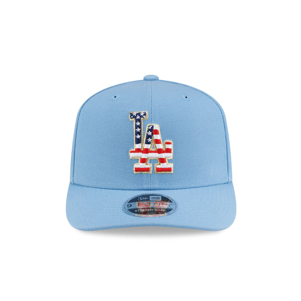 Los Angeles Dodgers Red. White & Blue 9SEVENTY Stretch-Snap Hat