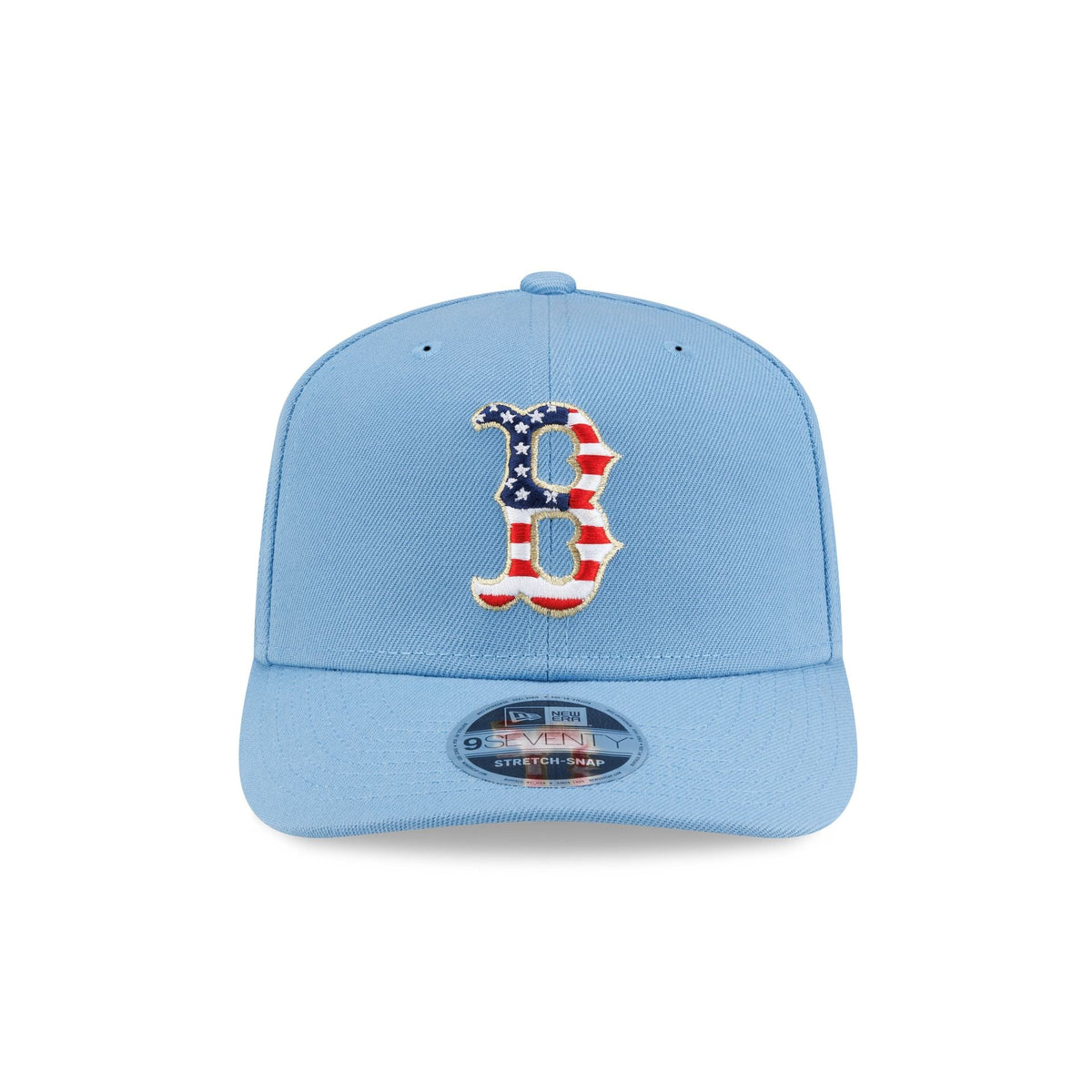 Boston Red Sox Red. White & Blue 9SEVENTY Stretch-Snap Hat