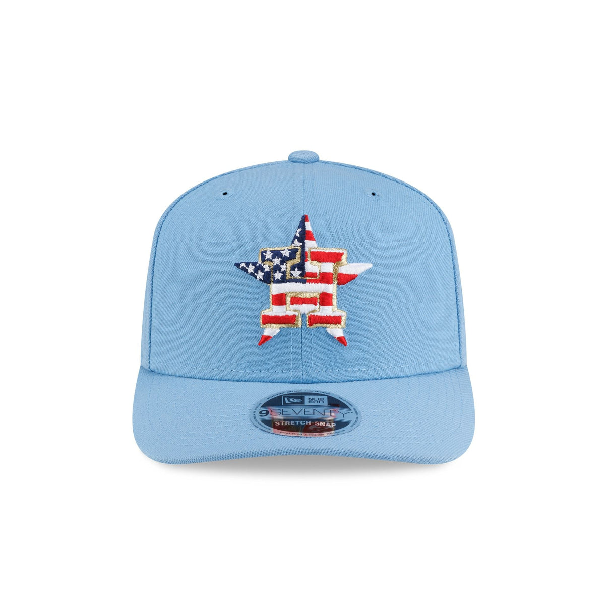 Houston Astros Red. White & Blue 9SEVENTY Stretch-Snap Hat