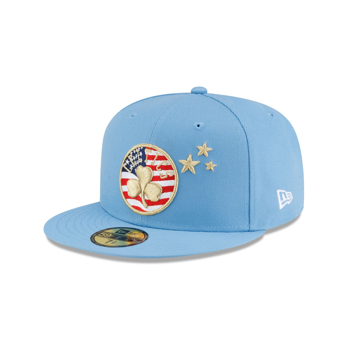 Boston Celtics Red. White & Blue 59FIFTY Fitted Hat