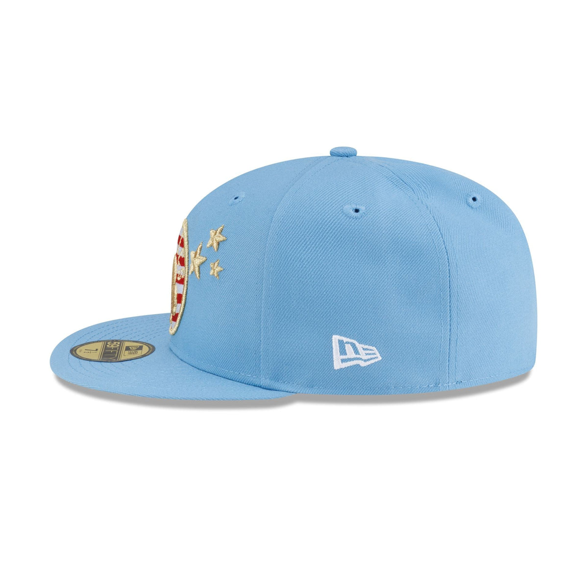 Boston Celtics Red. White & Blue 59FIFTY Fitted Hat