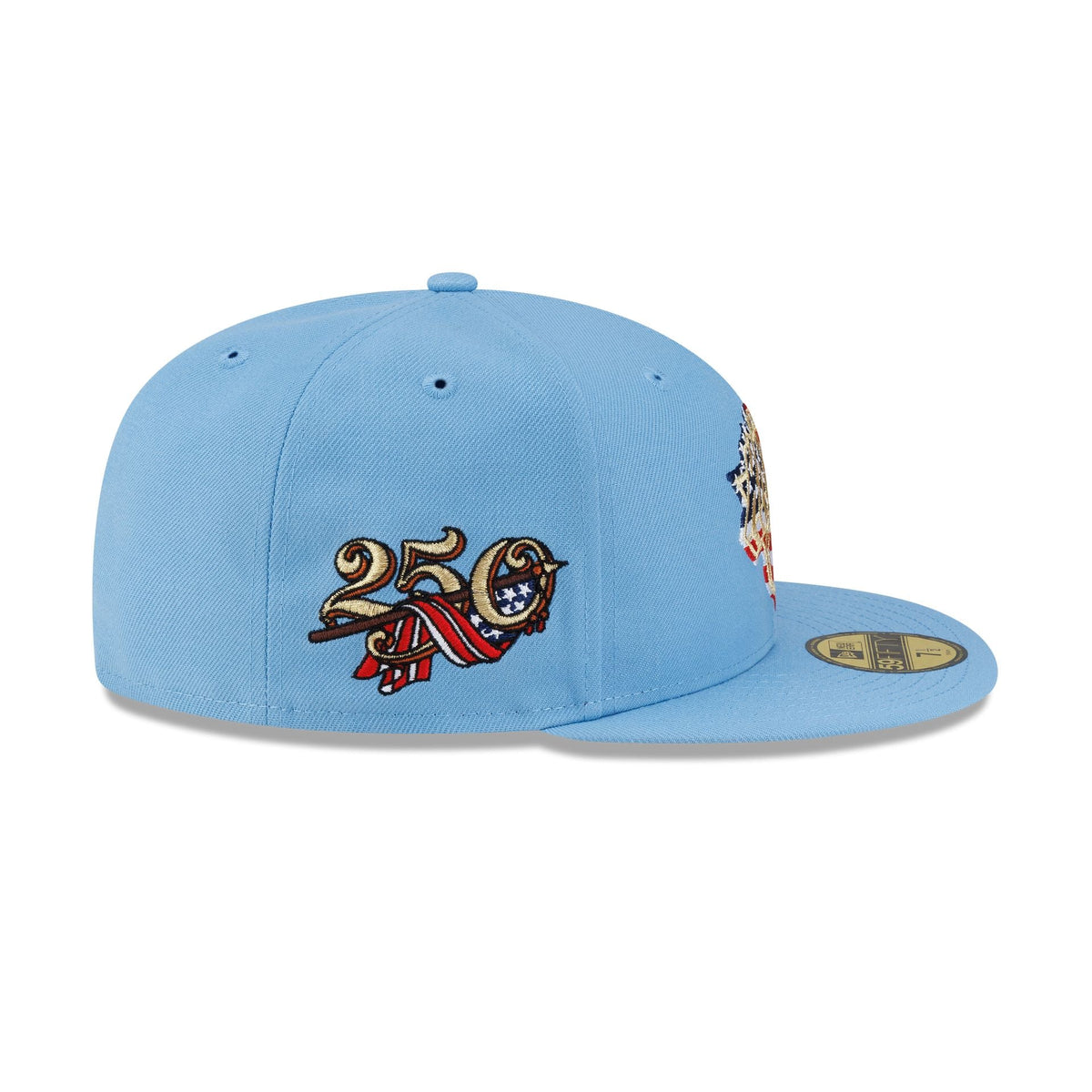 New York Knicks Red. White & Blue 59FIFTY Fitted Hat