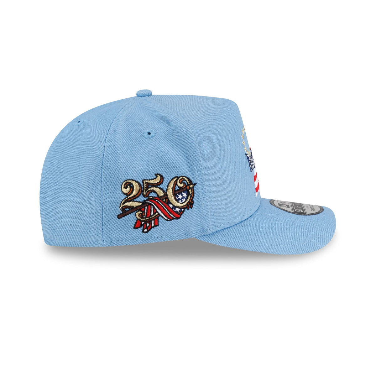 Philadelphia 76ers Red. White & Blue 9FIFTY A-Frame Snapback Hat