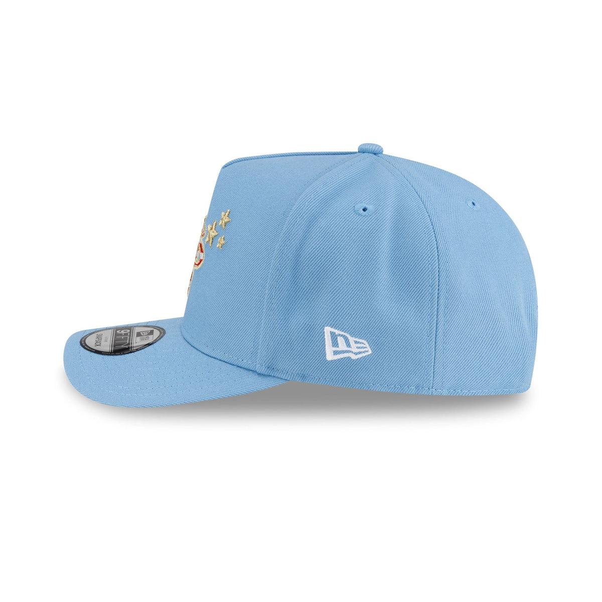 Miami Heat Red. White & Blue 9FIFTY A-Frame Snapback Hat