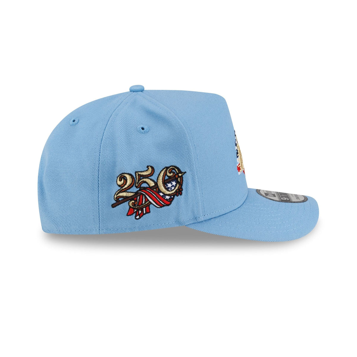 Los Angeles Lakers Red. White & Blue 9FIFTY A-Frame Snapback Hat