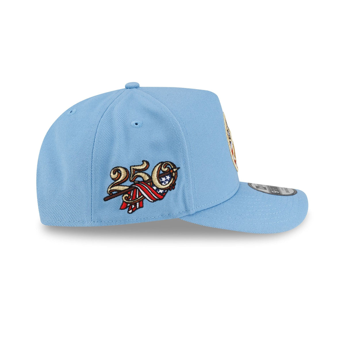 Boston Celtics Red. White & Blue 9FIFTY A-Frame Snapback Hat