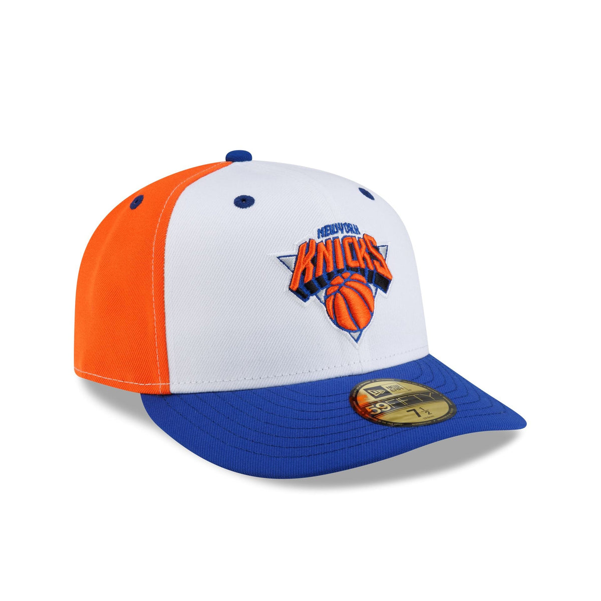 New York Knicks Hardwood Classics 90s White 59FIFTY Fitted Hat