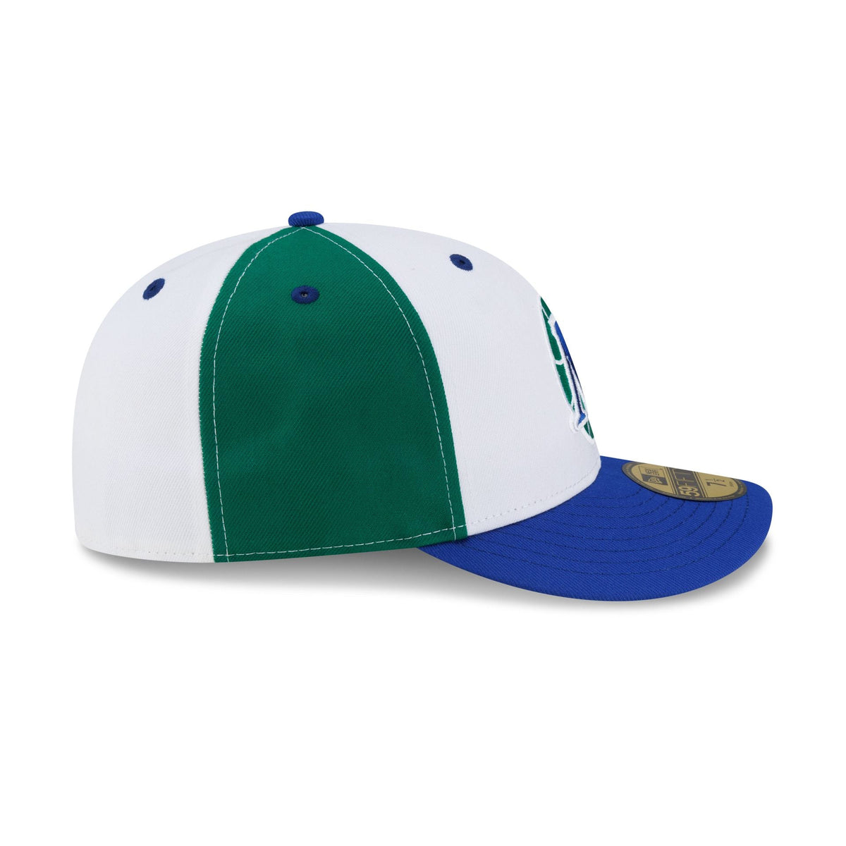 Dallas Mavericks Hardwood Classics 90s White 59FIFTY Fitted Hat