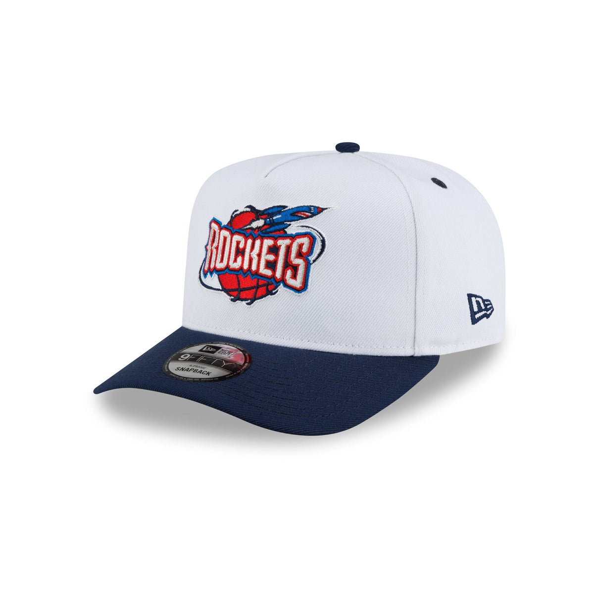 Houston Rockets Hardwood Classics 90s Panel 9FIFTY A-Frame Snapback Hat
