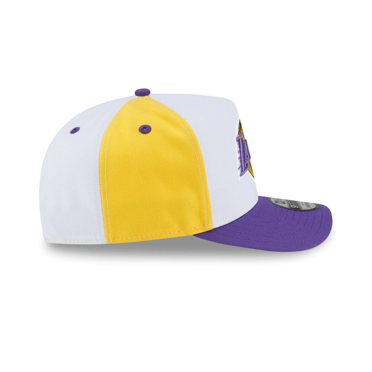 Los Angeles Lakers Hardwood Classics 90s Panel 9FIFTY A-Frame Snapback Hat