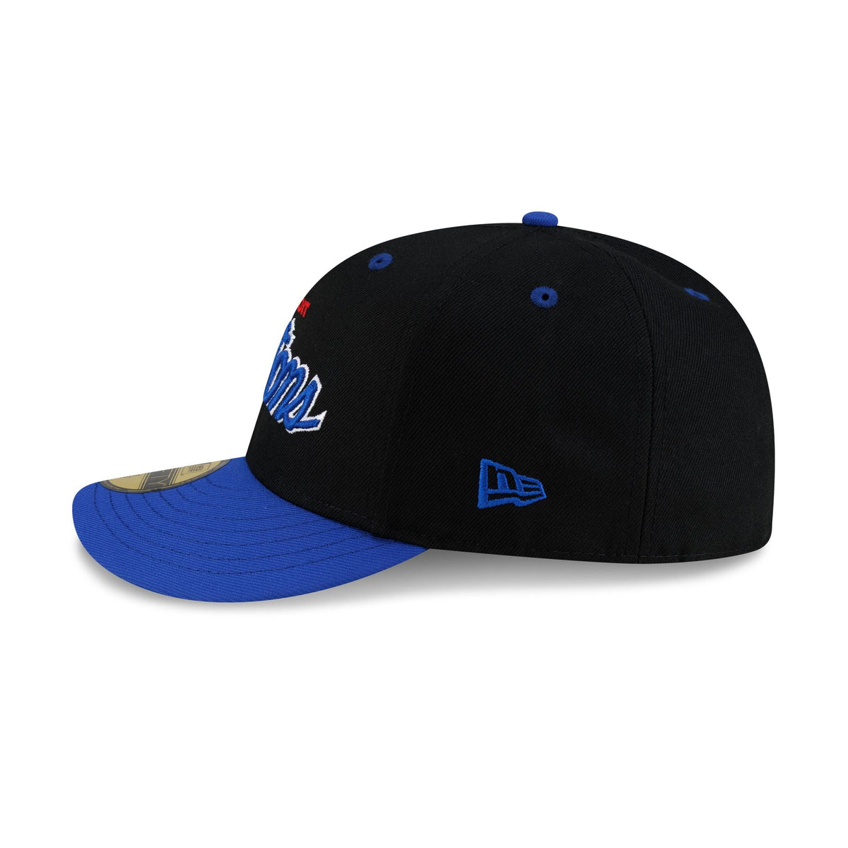 Detroit Pistons Hardwood Classics 90s Script 59FIFTY Fitted Hat