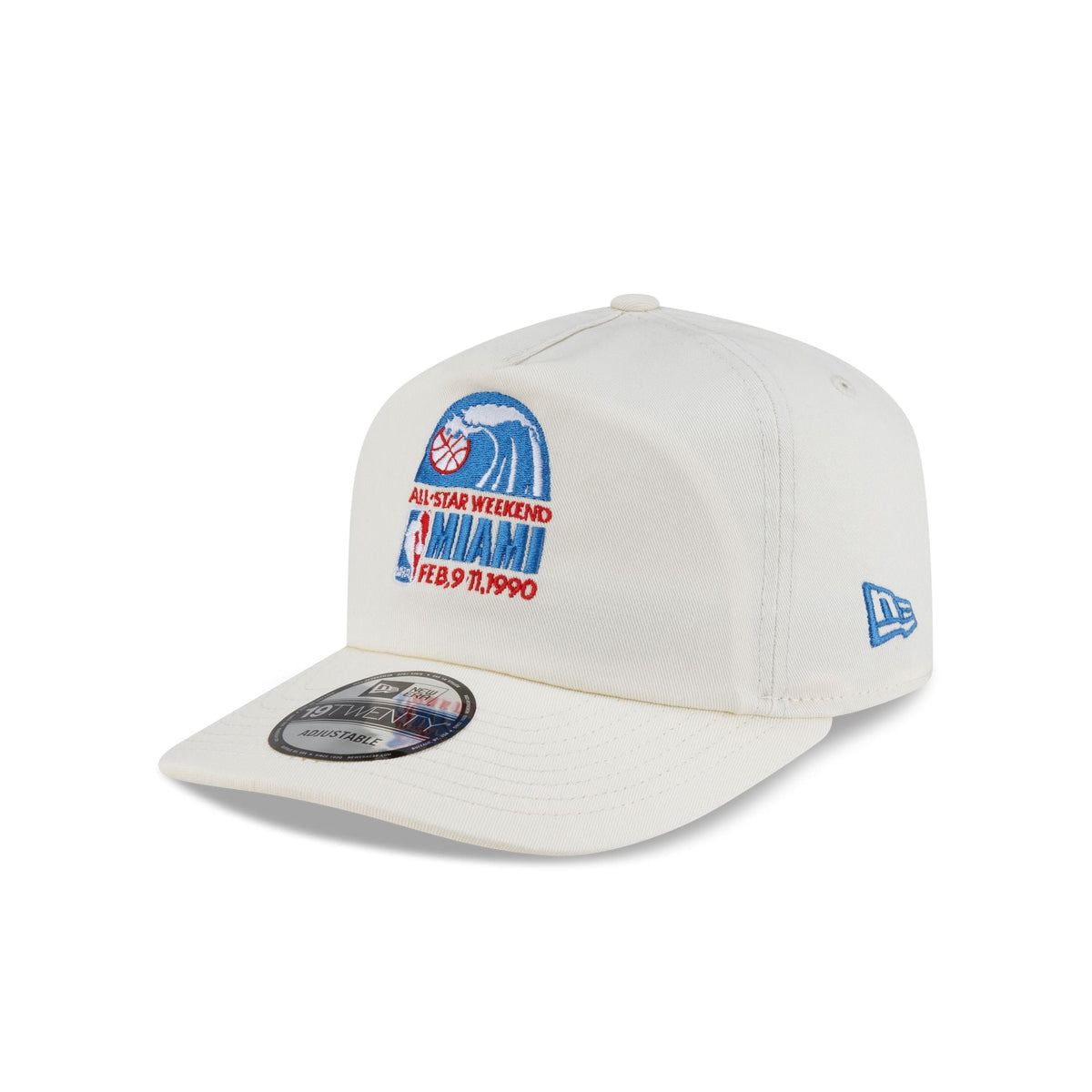 Miami Heat Hardwood Classics 1990 All-Star Game Chrome 19TWENTY Adjustable Hat