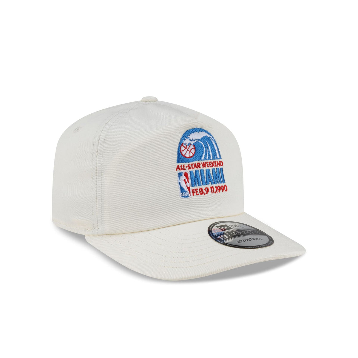 Miami Heat Hardwood Classics 1990 All-Star Game Chrome 19TWENTY Adjustable Hat