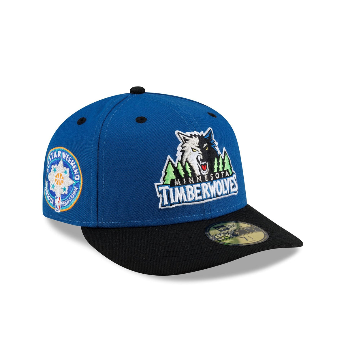 Minnesota Timberwolves Hardwood Classics 90s All-Star Weekend 59FIFTY Fitted Hat
