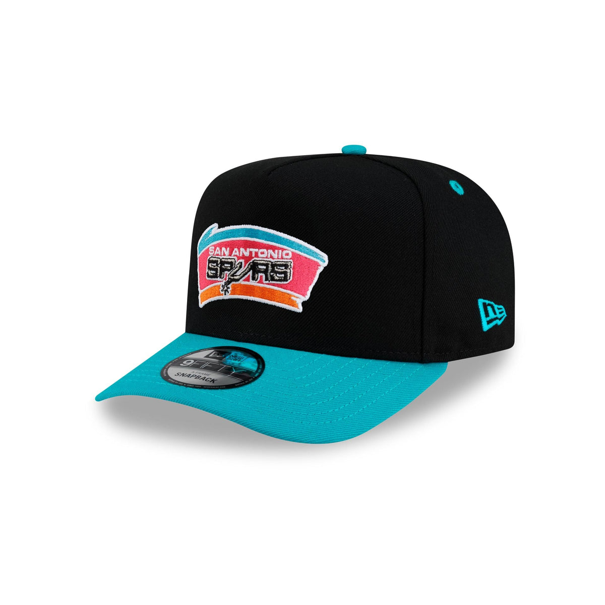 San Antonio Spurs Hardwood Classics 90s All-Star Weekend 9FIFTY A-Frame Snapback Hat