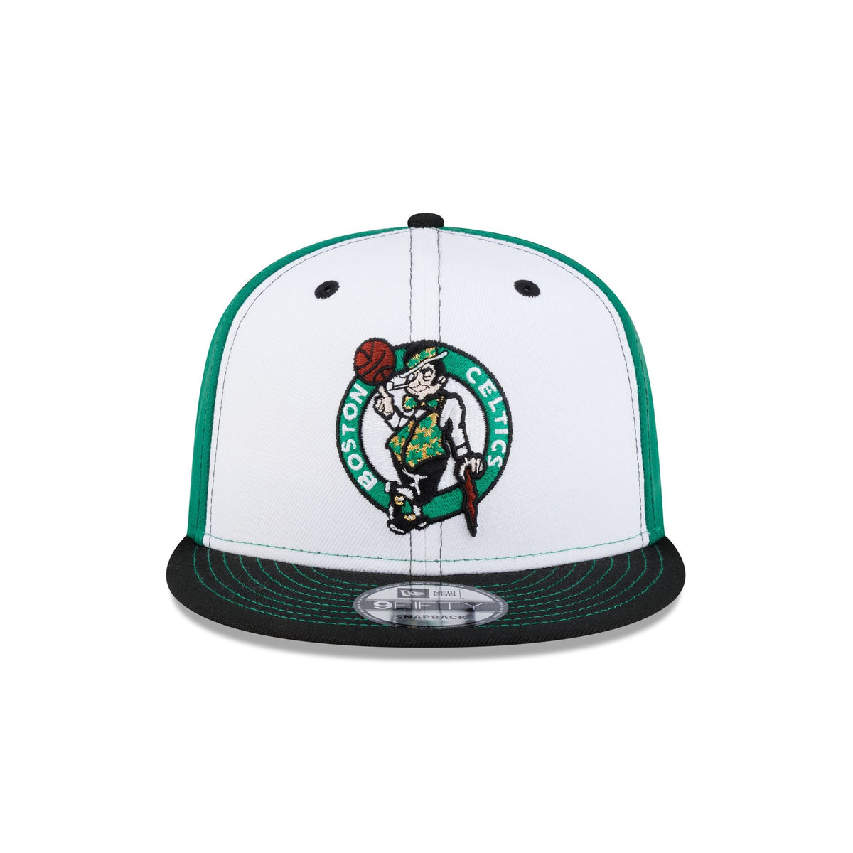Boston Celtics Hardwood Classics 2000s White Stitch 9FIFTY Snapback Hat