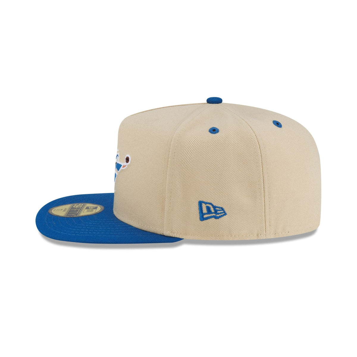 Washington Wizards Hardwood Classics 2000s Gold 59FIFTY A-Frame Fitted Hat