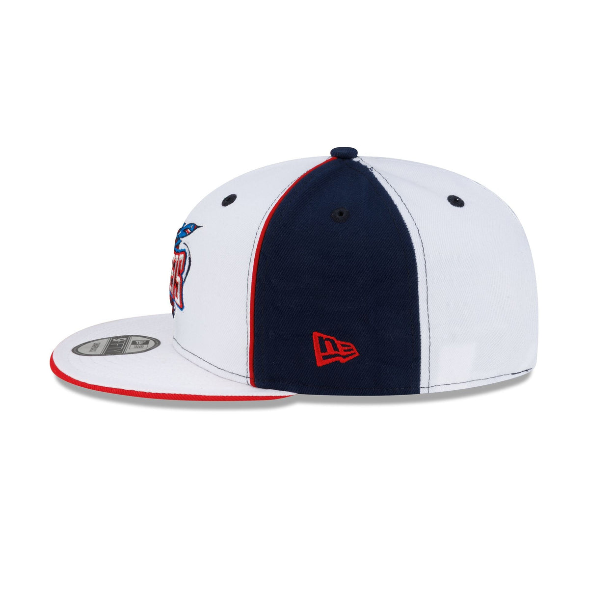 Houston Rockets Hardwood Classics 2000s Optic White Flip 9FIFTY Snapback Hat