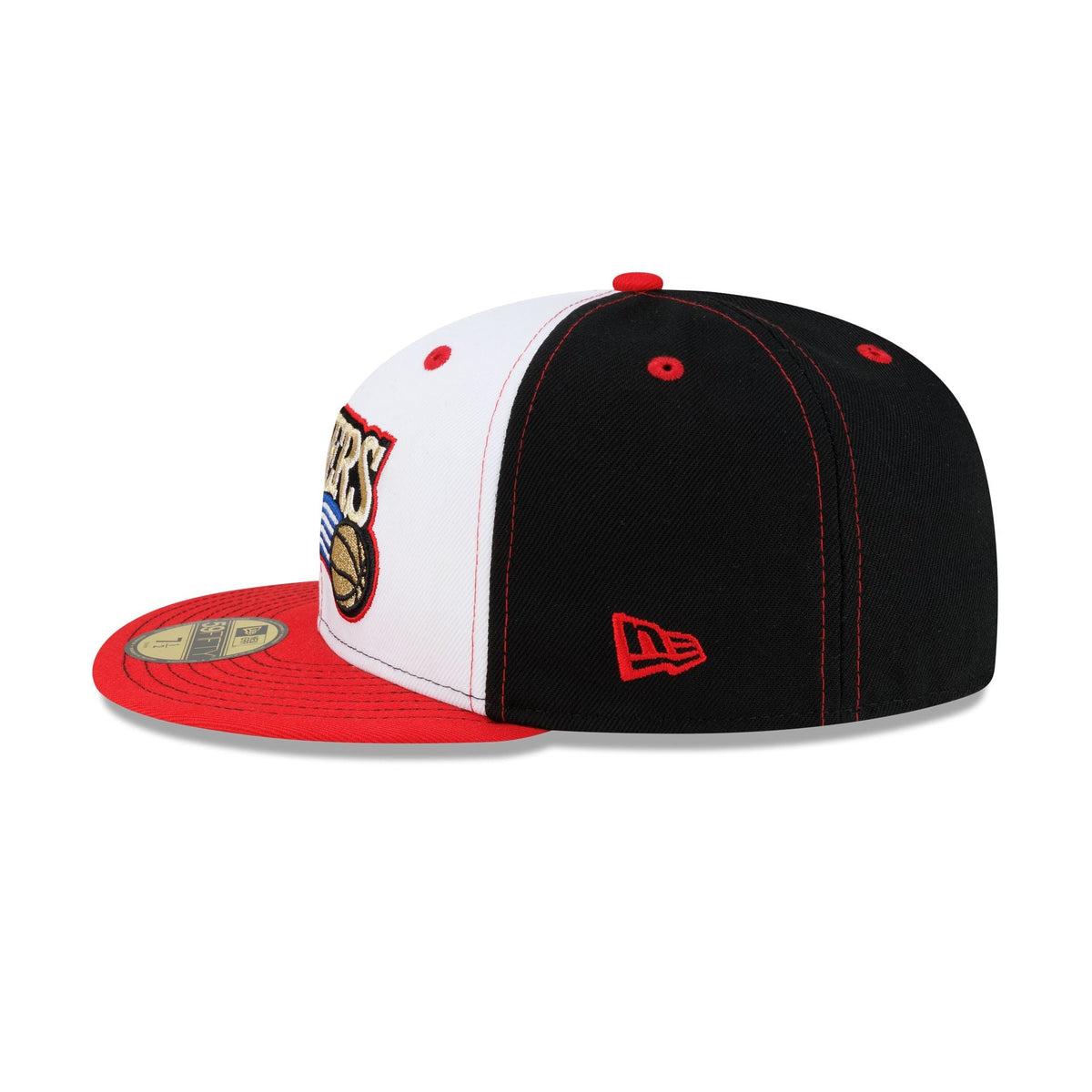 Philadelphia 76ers Hardwood Classics 2000s White Stitch 59FIFTY Fitted Hat