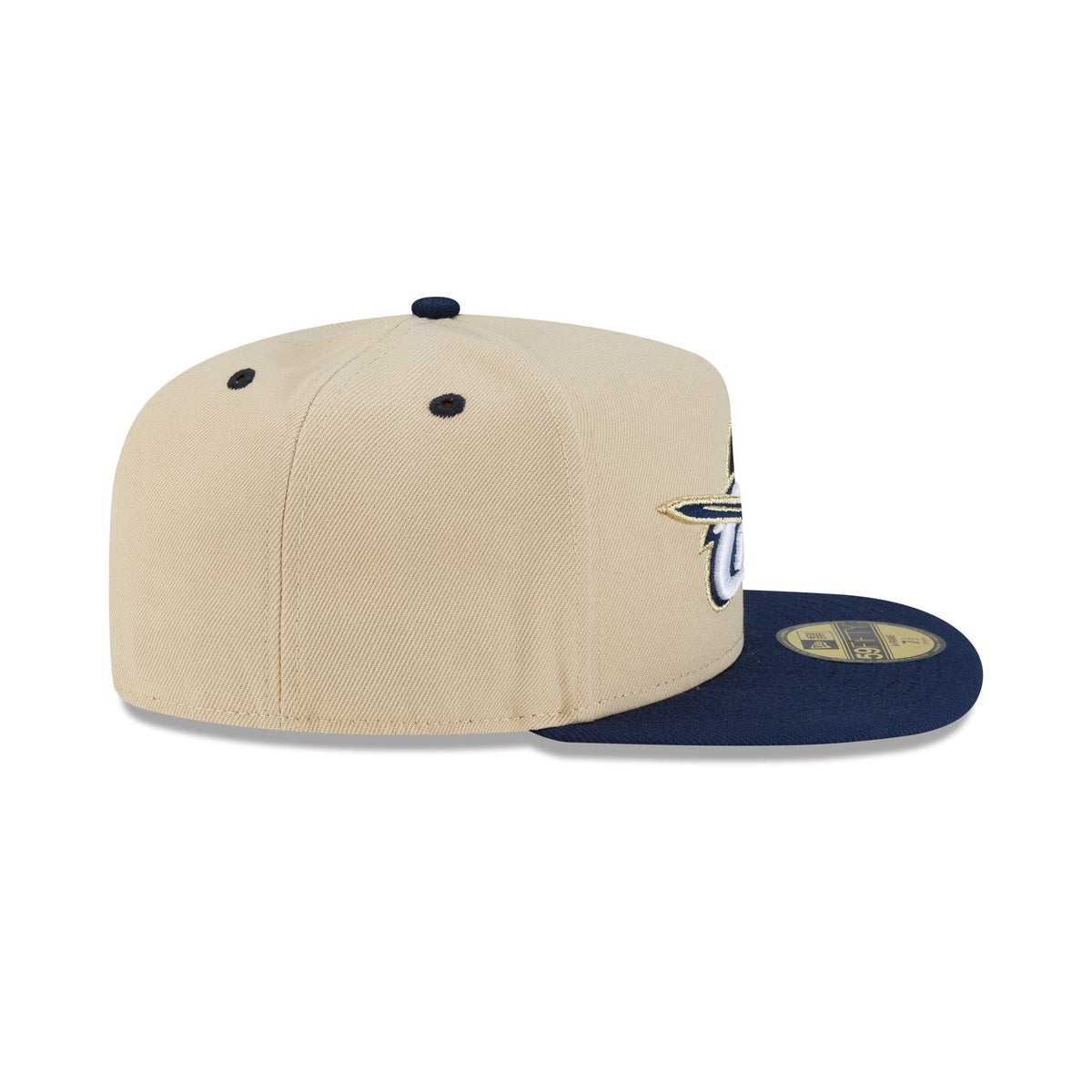 Cleveland Cavaliers Hardwood Classics 2000s Gold 59FIFTY A-Frame Fitted Hat