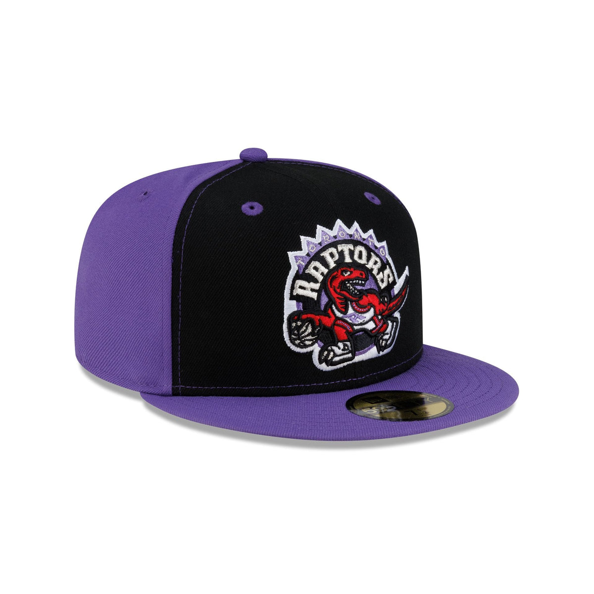 Toronto Raptors Hardwood Classics 2000s 59FIFTY Fitted Hat